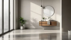 entretenir et prot ger le b ton cir dans la salle de bain guide pratique
