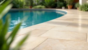 travertin pour les plages de piscine zoom sur ses avantages et inconv nients